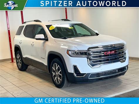 Certified Pre Owned Gmc Acadia Sle D Sport Utility In Elyria