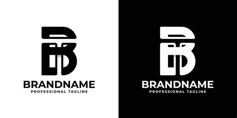 Letter Bt Or Tb Monogram Logo Suitable For Any Business With Bt Or Tb