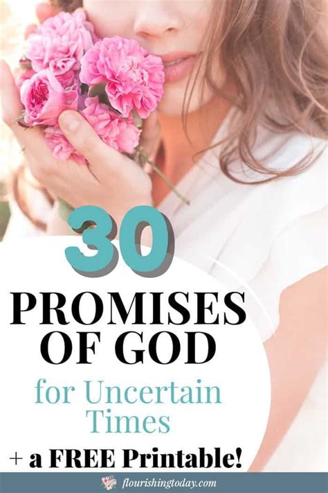 30 Of Gods Promises In The Bible For Uncertain Times Bible Promises