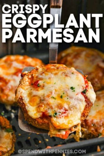 Air Fryer Eggplant Parmesan Spend With Pennies