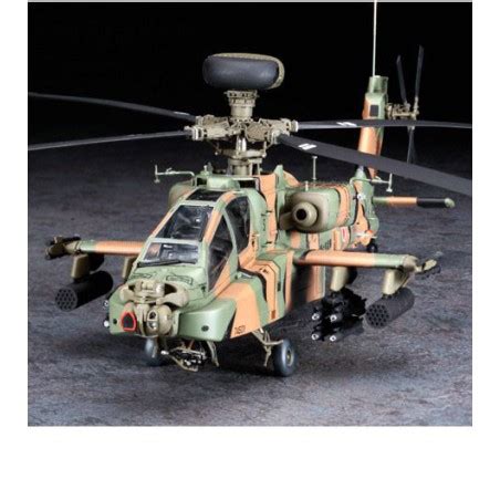 Plastic Helicopter Model AH 64D Apache Isra AF 1 48 Scientific MHD