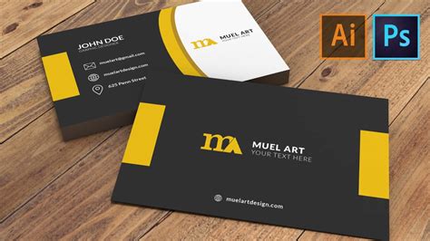 Businesscard Mockup Design Business Card Make The Mockup Adobe