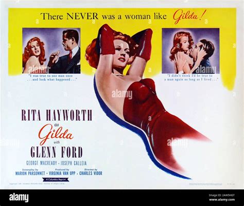 Rita Hayworth Gilda Poster