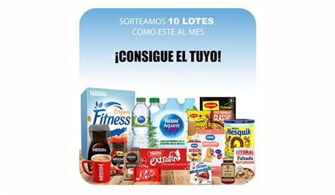 Sorteo De Lotes De Productos Nestl Taza Nescaf Consiguiendo