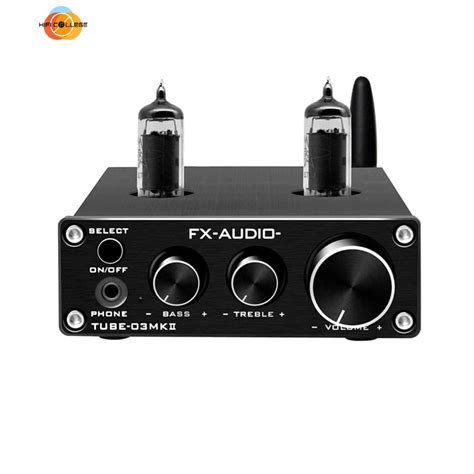 FX Audio TUBE 03 MKII HiFi 2 0 Headphone Pre Amplifier DAC Tube 6K4