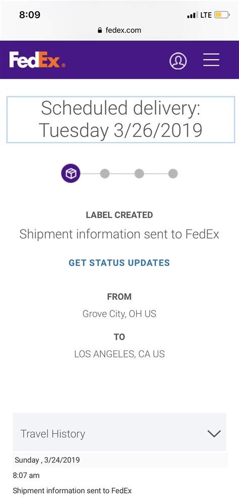 Fedex delivery went from "3-26-19 by 8pm" to just showing the date now, should I still expect ...