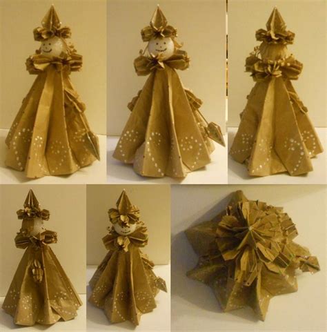 Origami Doll 3-D Paper Doll - Edwardian Lady by staceysmile on DeviantArt