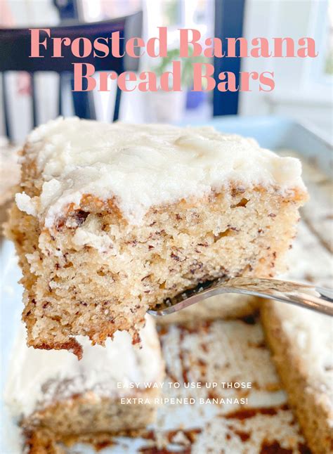 Easy Moist Banana Bars