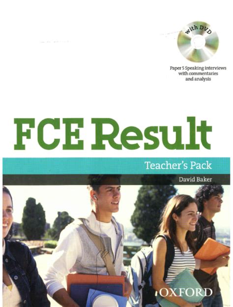 Sách Oxford Fce Result Teachers Pack With Key Sách Giấy Gáy Xoắn