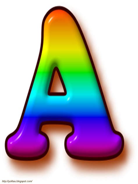 Sgblogosfera Mar A Jos Arg Eso Abecedario Arco Iris