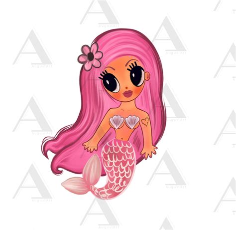 Printable Karol G Mermaid PNG New Album Cover Manana Sera Bonito