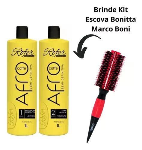 Kit Progressiva Semi Definitiva Afro Rofer Liso X L Mercadolivre