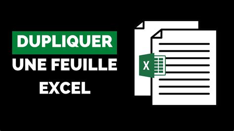 Comment Dupliquer Un Feuille Excel Youtube