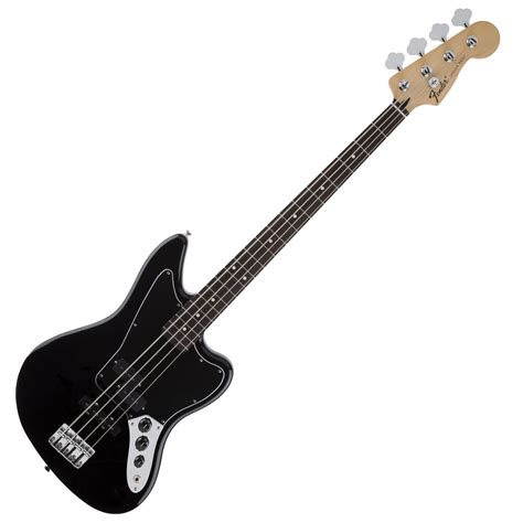 Fender Standard Jaguar Bass, Black at Gear4music