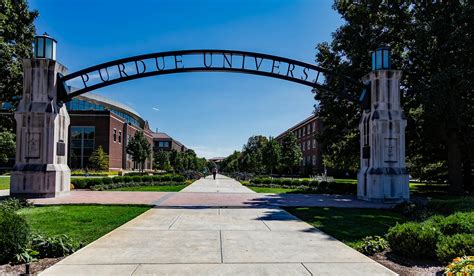 university entrance arch  stock photo
