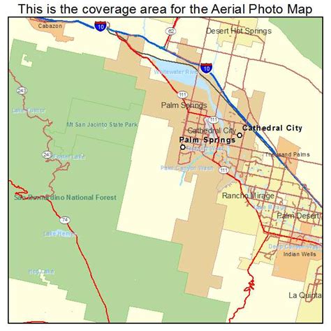 Palm Springs California Map Topographic Map Of Usa With States