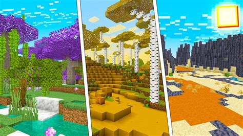 Biome Complex NOVO ADDON De BIOMAS LINDOS Para Seu MINECRAFT PE 1