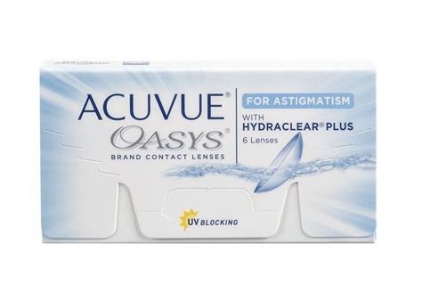 Acuvue Oasys Toric for Astigmatism with Hydraclear Plus | Vision Express