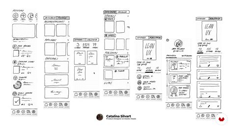 Diseñando un wireframe a mano Diseño de producto digital con Lean y