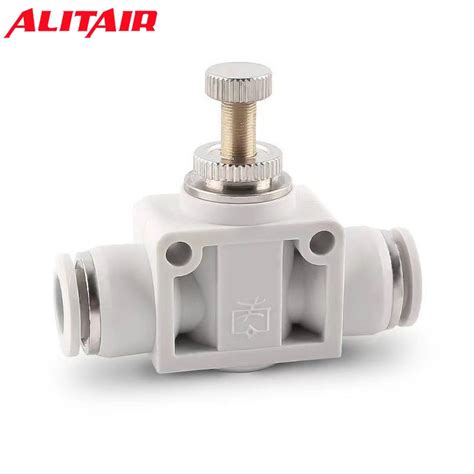 Air Line Flow Speed Control Valve Throttle Valve For Lithium Battery