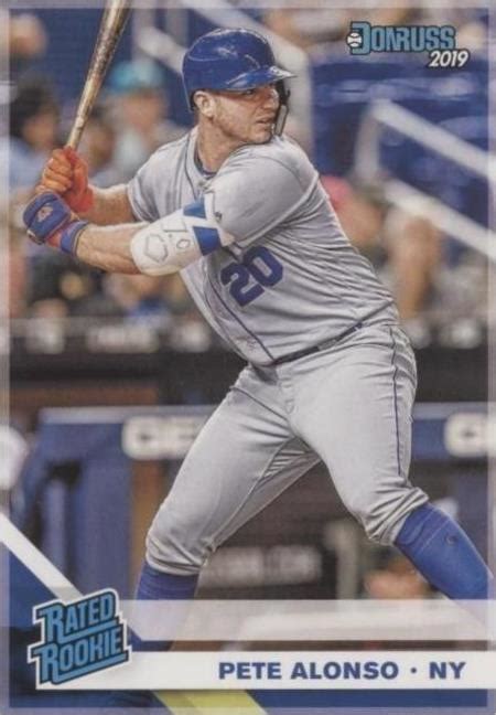 Panini Chronicles Donruss Rated Rookies Pete Alonso Rc