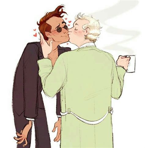 Pin De Alenka En Good Omens Ngeles Y Demonios Dibujos Divertidos