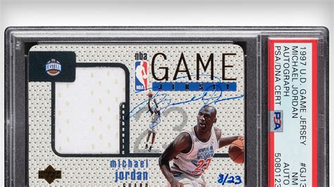 Michael Jordan Rare Signed Basketball Card Sells For $1.4 Million ...