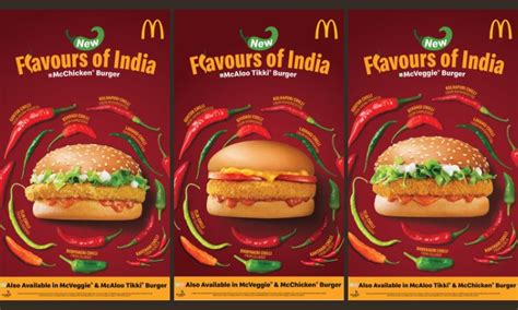 McDonald S India Brings The Flavours Of India To Its Iconic Burgers