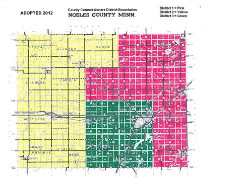 District Maps - Nobles County Minnesota