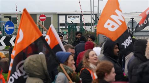 Amazon Workers Walk Out On Black Friday In Long Running Pay Dispute