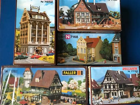 Faller Kibri Vollmer N Model Train Building Kits Unbuilt Kits