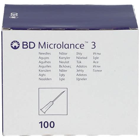 BD Microlance 3 Kanülen 27 G 3 4 0 4 x 19 mm 100 St Shop Apotheke