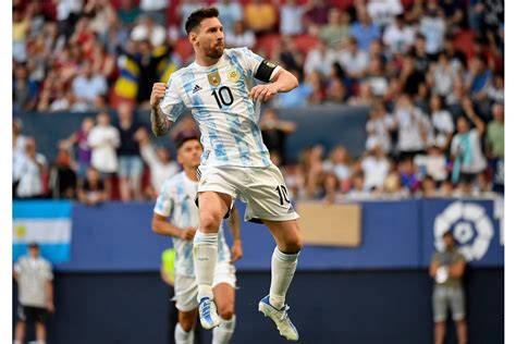 Argentina Gole A Estonia En Partido Amistoso Con Miras A Qatar