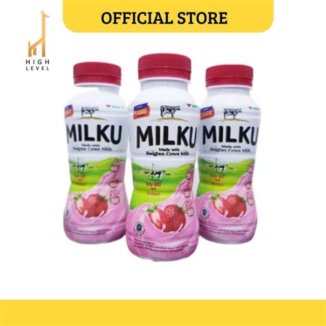 Jual Milku Susu Uht Strawberry Ml Di Seller High Level Durian