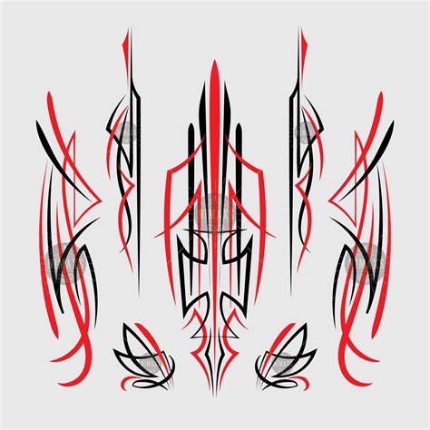 Pinstriping Art Svg For Motorcycle And Car Pinstripe Vintage Etsy