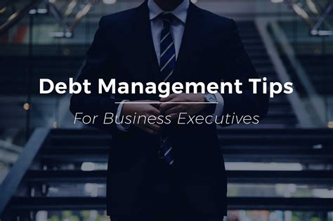 4 Smart Debt Management Tips For Business Execs Slater Byrne Recoveries