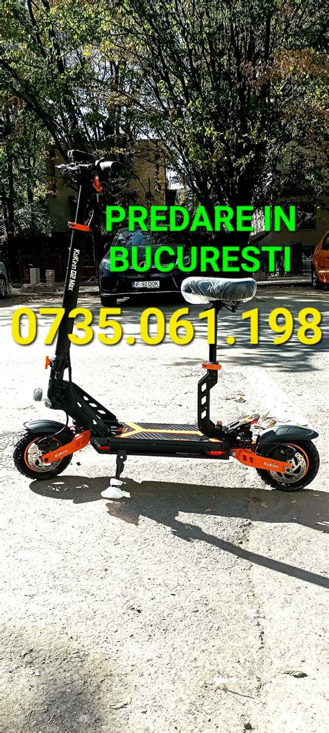 Kukirin G Max Trotineta Electrica Profesionala Range Mare W Ah