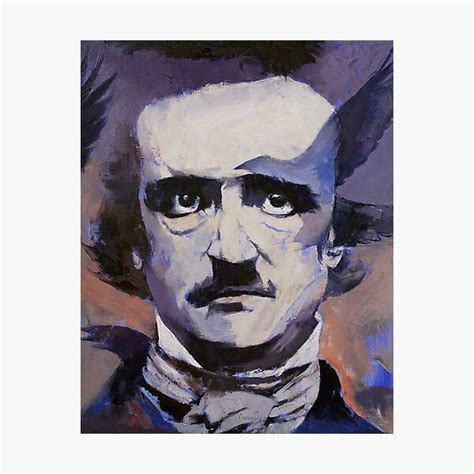 Impression Photo Edgar Allan Poe Par Michaelcreese Redbubble