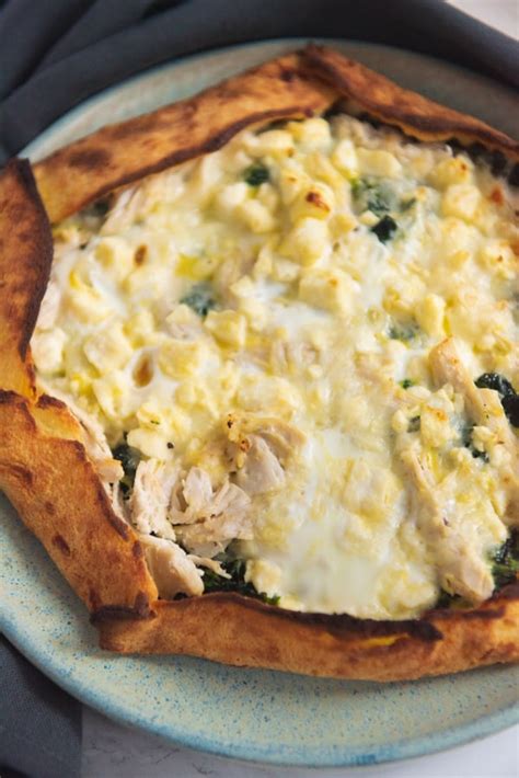 Low Carb Spinach Feta Greek Pie Two Lucky Spoons