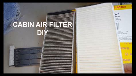 W Mercedes Benz S S Cabin Air Filter Replacement Youtube