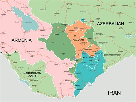 Nagorno-Karabakh, a fragmented territory that seeks its place in the ...