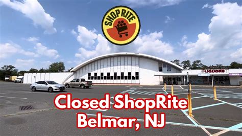 Closed Shoprite In Belmar Nj Youtube