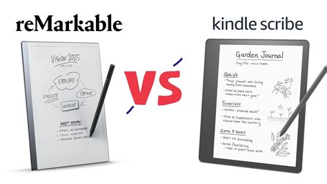 Kindle Scribe Vs Remarkable Early Look Youtube