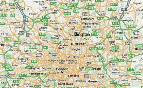 Islington Tube Map