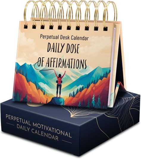 Amazon Ryve Daily Affirmation Calendar Motivational Desk