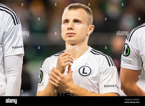 Patryk Kun De Legia Visto Durante El Partido De La Fase De Grupos De La