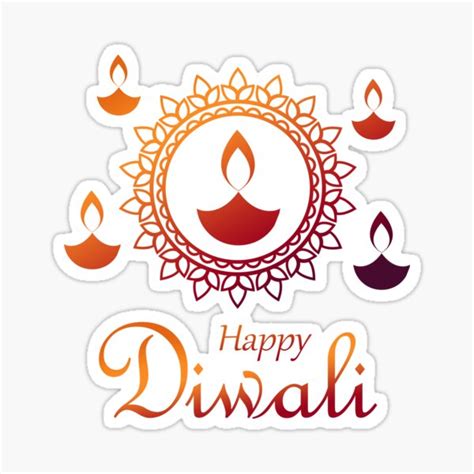 Happy Diwali Stickers | Redbubble