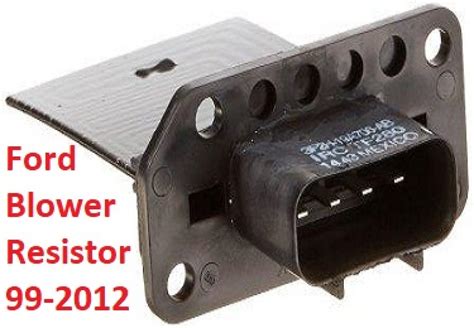 Ford Blower Motor Resistor Wiring Diagram Diagraminfo