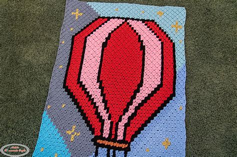 Ravelry C C Hot Air Balloon Blanket Pattern By Nicole Riley