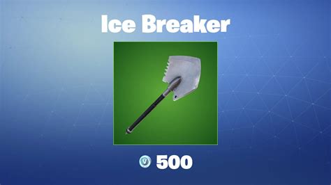 Ice Breaker | Fortnite Pickaxe - YouTube